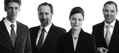 v.l.n.r.: Dr. Thomas Schafft, Hosea Haag, Alexandra Heyn, Morten Merx