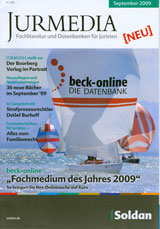 JURMEDIA – Neues Fachmagazin für Anwälte -