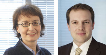 Ute Klement LL.M. (links) und Marcus Dury LL.M. (rechts)